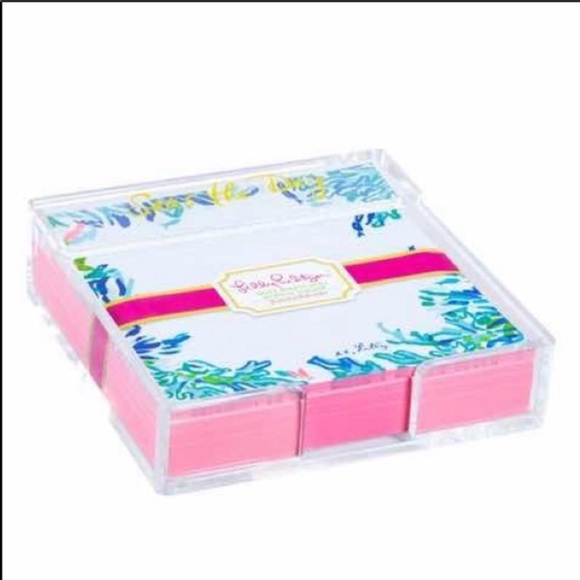 Lilly Pulitzer Accessories - NWT Lilly Pulitzer Notesheets Holder Seas the Day